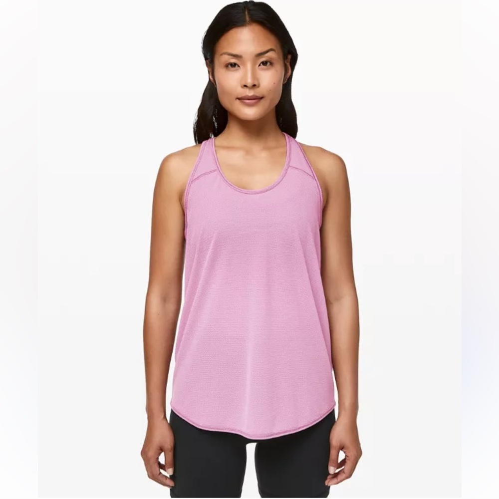 Lululemon Essential Tank in Pink - Size 6